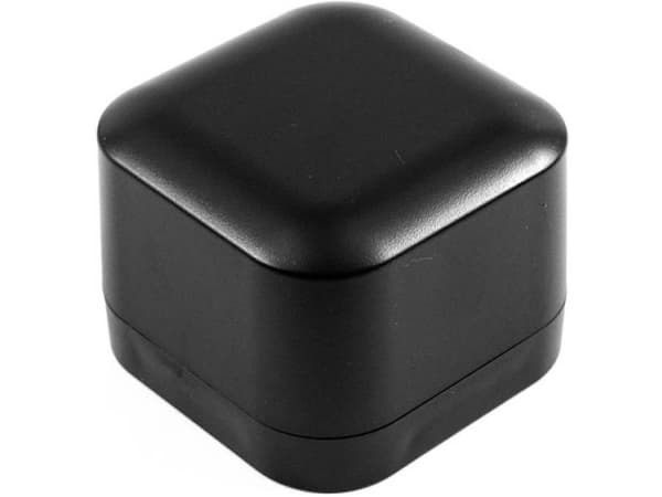 Hammond Electronics 1557BABK väggmonterat skåp 80 x 80 x 60 ABS svart 1 st