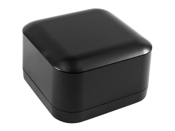 Hammond Electronics 1557DABK Seinäkiinnityskaappi 120 x 120 x 70 ABS musta 1 kpl