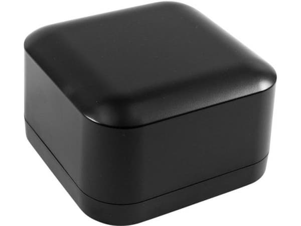 Hammond Electronics 1557DABK Kabinet til montering på væggen 120 x 120 x 70 ABS Sort 1 stk