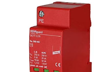 Transientbeskyttelse "Termodynamisk Kontrol" DEHNguard TT 4P