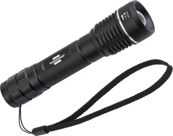 Brennenstuhl 1178600401, Painikkeellinen taskulamppu, Musta, Painikkeet, IP67, LED, 1 lamppua
