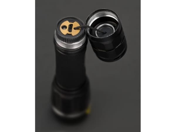 Brennenstuhl 1178600401, Painikkeellinen taskulamppu, Musta, Painikkeet, IP67, LED, 1 lamppua