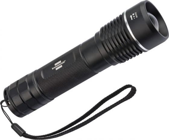 Brennenstuhl 1178600800, Painikkeellinen taskulamppu, Musta, Painikkeet, IP67, 1 lamppua, 1250 lm