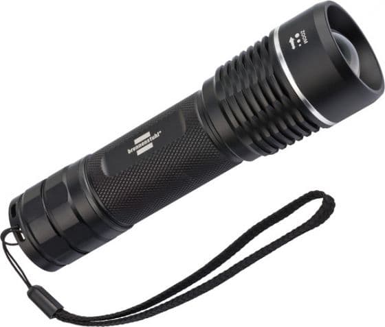 Brennenstuhl 1178600800, Trykkbasert, Svart, Knapper, IP67, 1 lamper, 1250 lm Sort