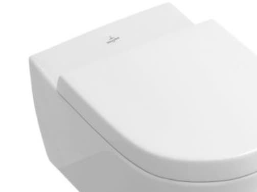 Villeroy & Boch Subway 2,0 vægskål med åben skyllerand hvid