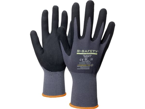 B-SAFETY ClassicLine Nitril HS-101004-8 Nitril Arbejdshandske Størrelse (handsker): 8 EN 388 CAT II 1 stk