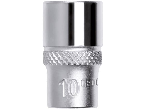 Gedore R41000503, Stikkontakt, 1/4", Metrisk, 1 hoder, 5 mm, Kromvanadiumstål