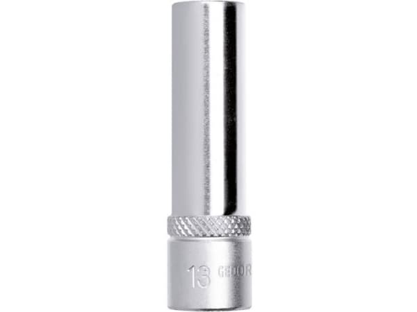 Gedore R61001614, Stikkontakt, 1/2", Metrisk, 1 hoder, 22,23 mm, Kromvanadiumstål