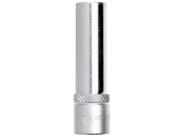 Gedore R61001614, Stikkontakt, 1/2", Metrisk, 1 hoder, 22,23 mm, Kromvanadiumstål