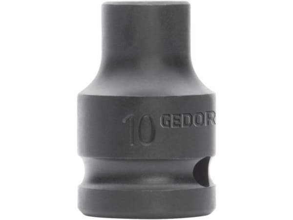 Gedore R63002208, Iskuhylsy, Musta, 1/2", Metrinen/brittiläinen, 12.5 mm, 1/2"