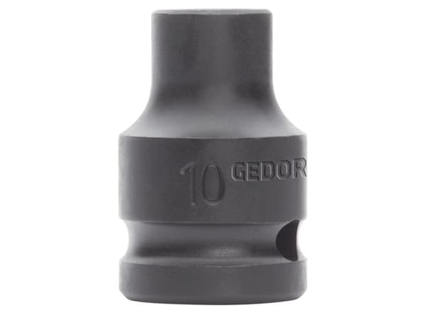 Gedore R63002208, Iskuhylsy, Musta, 1/2", Metrinen/brittiläinen, 12.5 mm, 1/2"
