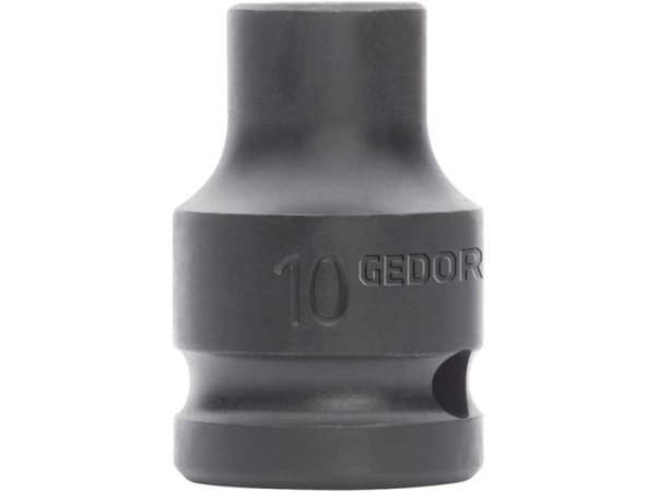 Gedore R63002708, Iskuhylsy, Musta, 1/2", Metrinen/brittiläinen, 12.5 mm, 1/2"