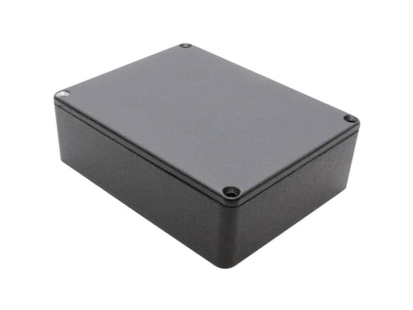 Hammond Electronics Hammond Electronics 1590BB2BK Universellt kabinett 119 x 94 x 38 Aluminium gjuten svart 1 st