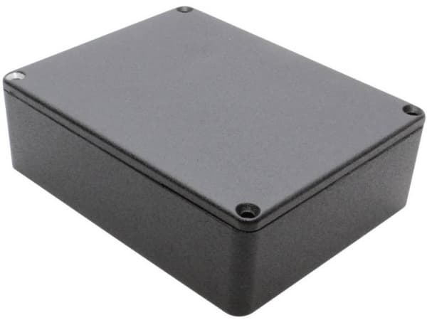 Hammond Electronics Hammond Electronics 1590BB2BK Universellt kabinett 119 x 94 x 38 Aluminium gjuten svart 1 st