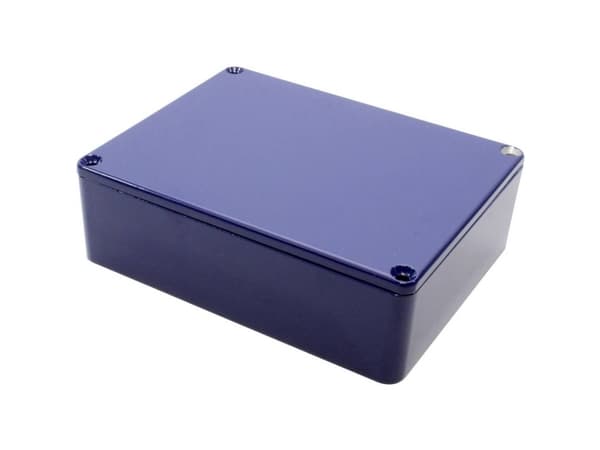 Hammond Electronics Hammond Electronics 1590BB2CB Universalskåp 119 x 94 x 38 Aluminium gjuten blå 1 st