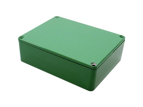 Hammond Electronics 1590BB2GR Yleiskaappi 119 x 94 x 38 Valettu alumiini Vihreä 1 kpl 1 kpl