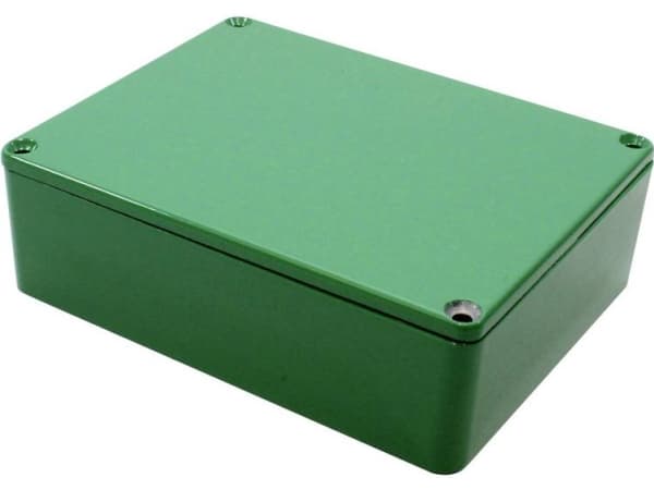 Hammond Electronics 1590BB2GR Yleiskaappi 119 x 94 x 38 Valettu alumiini Vihreä 1 kpl 1 kpl