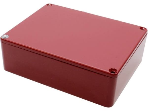 Hammond Electronics 1590BB2RD Yleiskaappi 119 x 94 x 38 Valettu alumiini Punainen 1 kpl 1 kpl