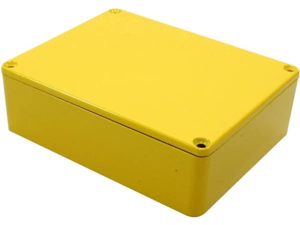 Hammond Electronics 1590BB2YL Yleiskaappi 119 x 94 x 38 Valettu alumiini Keltainen 1 kpl