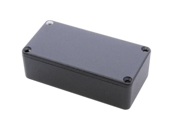 Hammond Electronics 1590G2BK Universal-kaappi 100 x 50 x 31 Valettu alumiini Musta 1 kpl