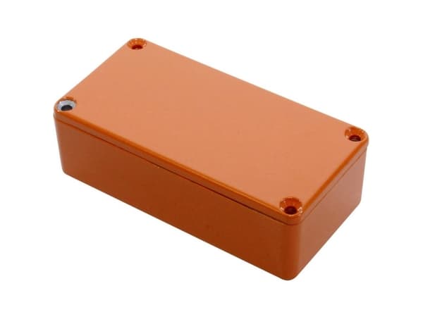 Hammond Electronics Hammond Electronics 1590G2OR Universellt kabinett 100 x 50 x 31 Aluminium gjuten Orange 1 st