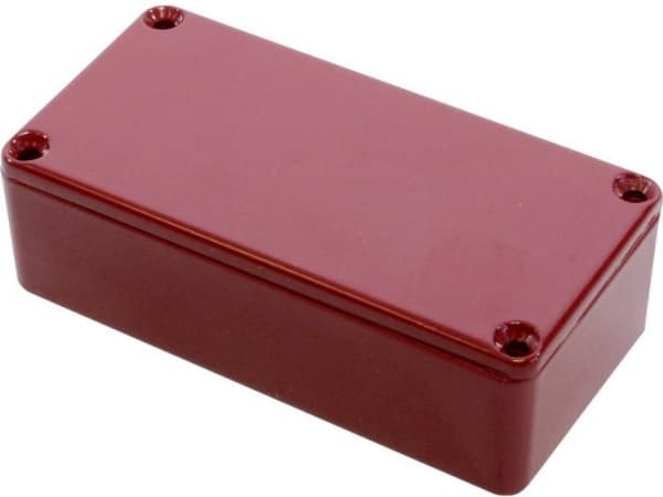 Hammond Electronics 1590G2RD Yleiskotelo 100 x 50 x 31 Valettu alumiininen punainen 1 kpl 1 kpl