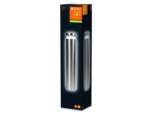 LEDVANCE ENDURA STYLE Cylinder, Markbelysning utomhus, Stål, Polykarbonat, Rostfritt stål, IP44, Garage, Trädgård, Trädgårdsgång, Terass, II