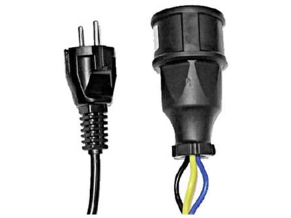 HT Instruments 2002355 SP-3ABL Adapter 1-vaiheinen Schuko adapteri vikavirran tai suojajohtimen virran mittaukseen 1 kpl (2002355)
