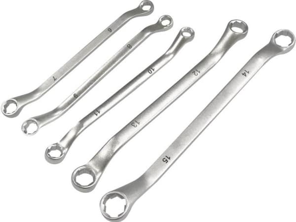 Kunzer 7SLS05 Ringnyckelsats 6 - 15 mm