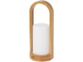 Miniatyrbild 1 av 2: Ljushållare Easy 100x240 mm för Duni LED-lampa Bamboo/White - (låda med 4 st)