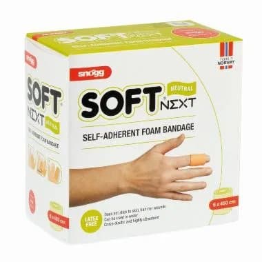 Plaster Soft Next Snøgg 6 cm x 4.5 m Latexfri Beige