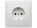 Miniatyrbild 2 av 2: Berker 47229909, Typ F, Vit, Termoplastisk uretan (TPU), IP20, 250 V, 16 A