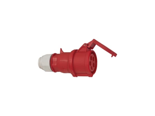 Brennenstuhl 1081060, 1 AC-pistorasia(a), IP44, Punainen, 400 V, 32 A, 1 kpl