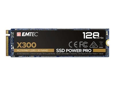 EMTEC Power Pro X300 - SSD - 128 GB - inbyggd - M.2 2280 - PCIe 3.0 x4 (NVMe)