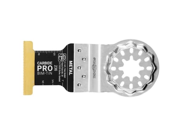 FEIN E-Cut Carbide Pro, Sort, Grå, Replacement blade, FEIN MultiMaster QuickStart (FMM 350 QSL), FEIN MultiMaster Top (FMM 350 QSL), FEIN MultiMaster