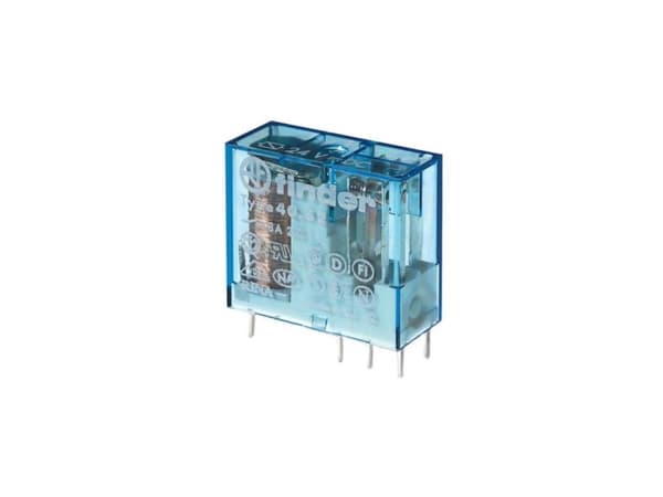 Finder 40.52.7.024.5000 Tulostusrele 24 V/DC 8 A 2 x vaihtokytkin 1 kpl