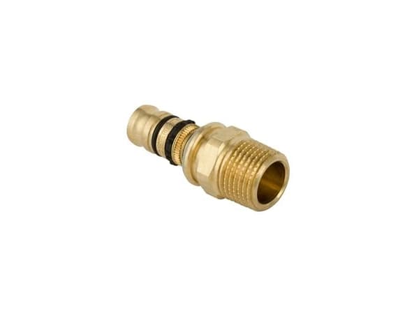 Geberit Mepla övergång med utvändig gänga d=50 mm R=2"
