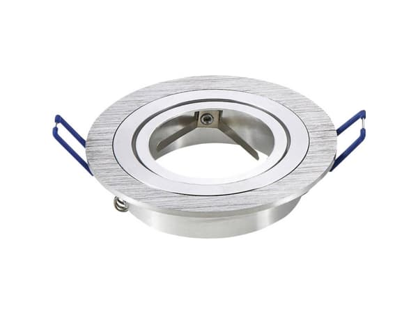 V-TAC 3600, Monteringssats, Nickel, Gjuten aluminium, GU10, 91 mm, 25 mm