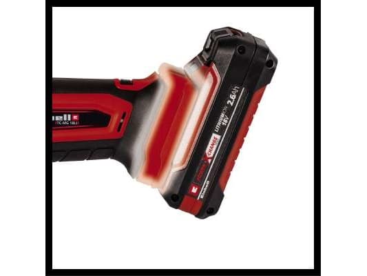 Einhell TC-MG 18 Li-Solo, Sliping, Sliping, Sort, Rød, 3,2°, Batteri, Lithium-Ion (Li-Ion), 77 mm - SOLO