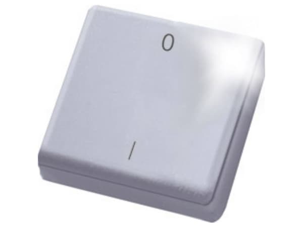 ELTAKO FMH2S-wg Funk-Minihandsender reinweiss glaenzend fuer Schluesselring (30000085)