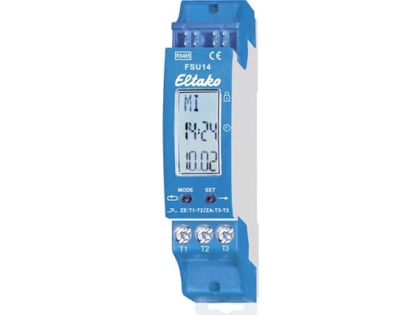 Eltako FSU14 RS485 busskoblingsaktuator 8-kanals DIN-skinne (30014015)