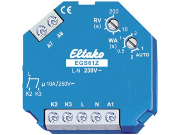 Eltako EGS61Z-230 V, Vekslingsaktuator, Flush-montert, AC, 250 V, 10 A, 0,4 W
