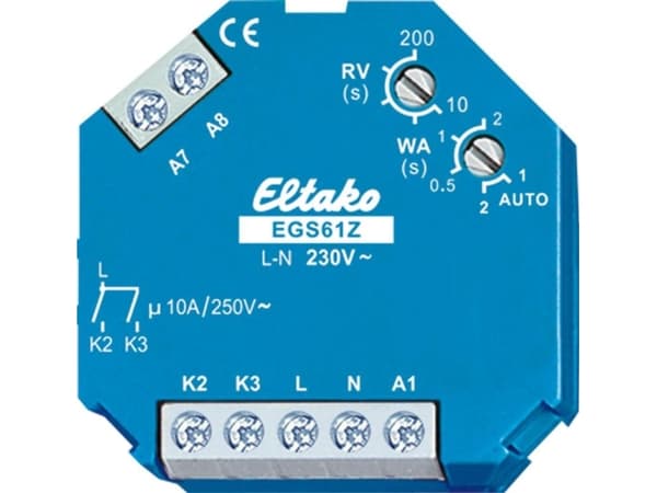 Eltako EGS61Z-230 V, Vekslingsaktuator, Flush-montert, AC, 250 V, 10 A, 0,4 W