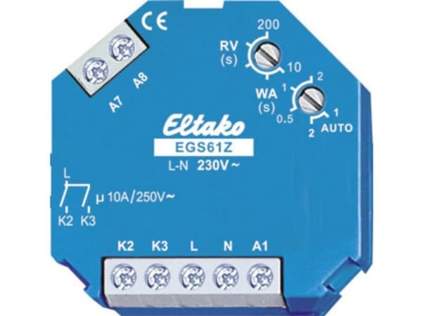 Eltako EGS61Z-230 V, Vekslingsaktuator, Flush-montert, AC, 250 V, 10 A, 0,4 W