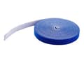 Pikkukuva 2 / 5: StarTech.com HKLP100BL, Koukullinen ja lenkillinen nippuside, Nailon, Sininen, -10 - 80 °C, 30500 mm, 19 mm