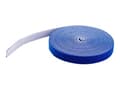 Pikkukuva 2 / 5: StarTech.com 25ft Hook and Loop Roll, Cut-to-Size Reusable Cable Ties, Bulk Industrial Wire Fastener Tape / Adjustable Fabric Wraps Blue / Resuable S