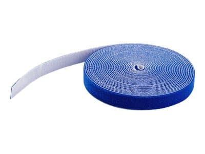 StarTech.com HKLP50BL, Koukullinen ja lenkillinen nippuside, Nailon, Sininen, 15200 mm, 19 mm, 2,4 mm