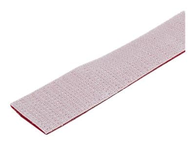 StarTech.com HKLP50RD, Koukullinen ja lenkillinen nippuside, Nailon, Punainen, -10 - 80 °C, 15200 mm, 19 mm