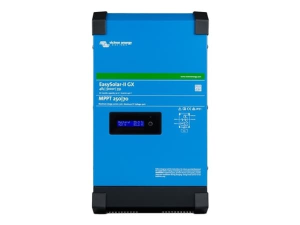 Victron Energy Inverter EasySolar ll 250/70 GX 3000 W - 230 V/AC integroitu lataussäädin, voidaan kauko-ohjata