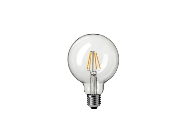 DEKOPAAR LED 4W GLOBE BASIC Ø95 KIRKAS LASI